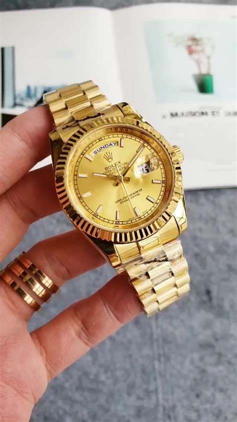 dhgate rolex daydate|DHgate Rolex watch comparison.